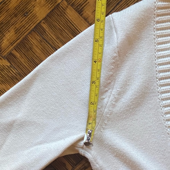 INC Cream Shawl Collar Cardigan - Size XS - Picture 14 of 16